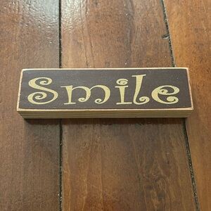 Smile Sign